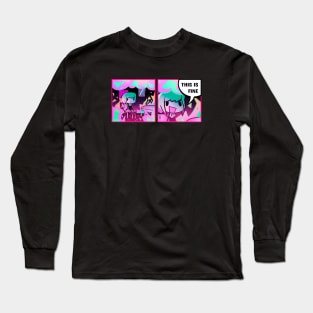 This is fine Long Sleeve T-Shirt